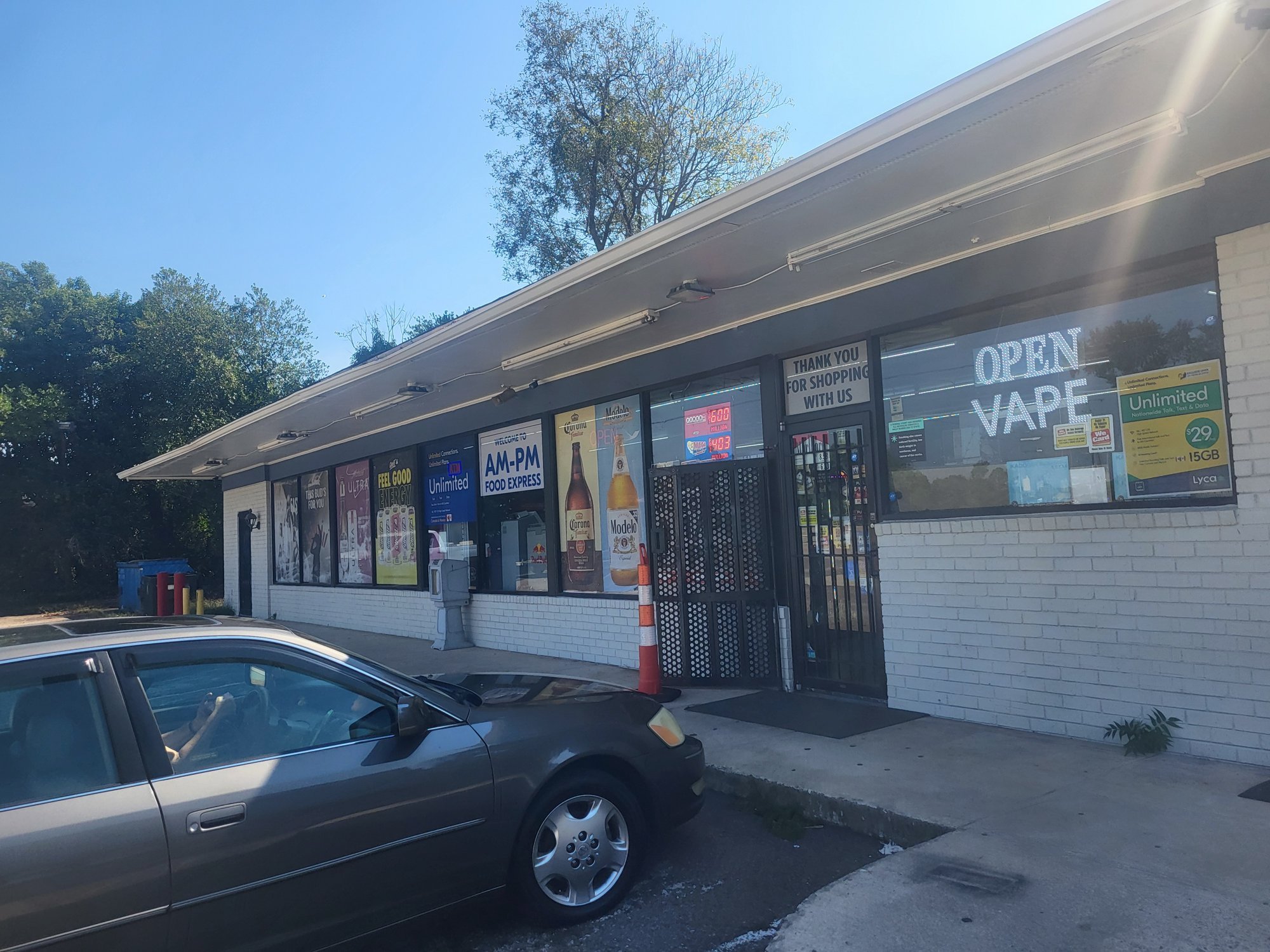 AM-PM Food Express store entrance, North Augusta