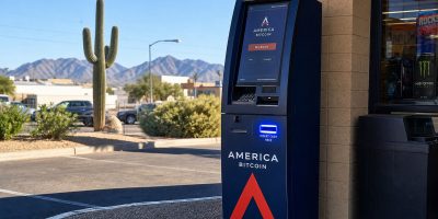 America Bitcoin ATM kiosk in Phoenix, Arizona